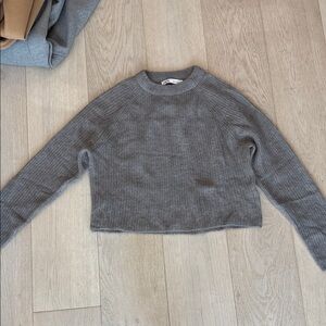 Gray Knit Sweater